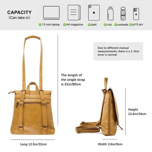 Satchel Satchel With Wristlet Card Case For Women’S Crossbody Bag Bag Top - Picture 3 of 6